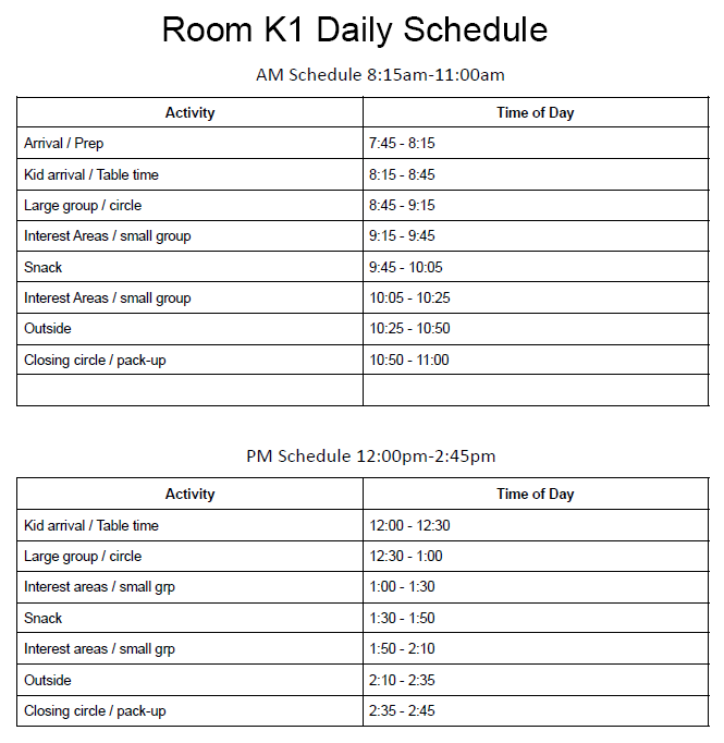 Room K1